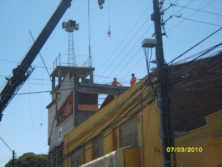 Trabajos de demolicion pos terremoto